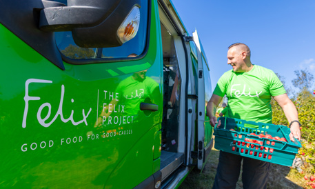 Hive Powers Winter Food Deliveries With The Felix Project