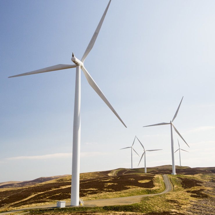 The Clyde Wind Farm In The Southern Uplands Of Scotland Near Biggar 1
