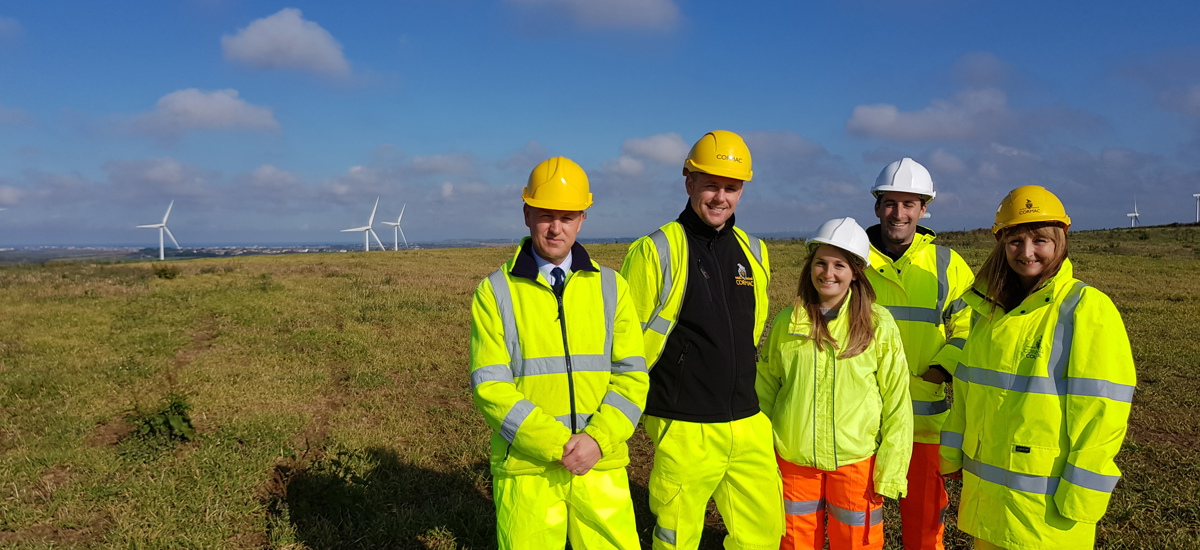 New wind turbine to supply green energy to 1,100 Cornish homes