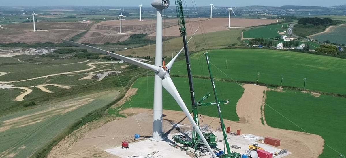 Cornwall’s first smart-grid wind turbine to generate renewable energy from September