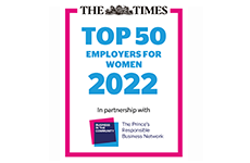 The times top 50 employers for women 2022