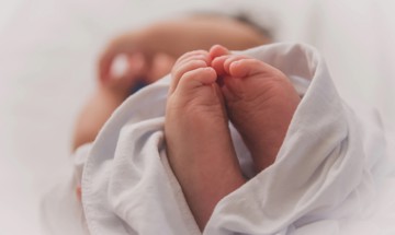 Baby Feet Stock