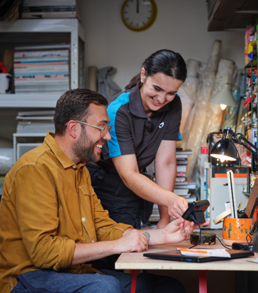 Engineer And Customer