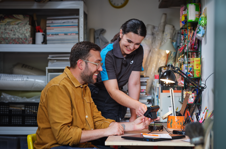 Engineer And Customer