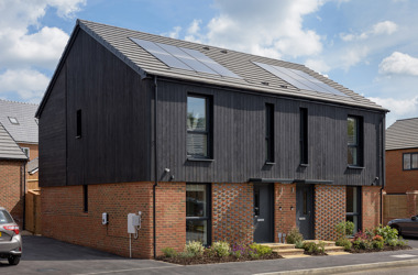 A carbon neutral house built by StModwen homes