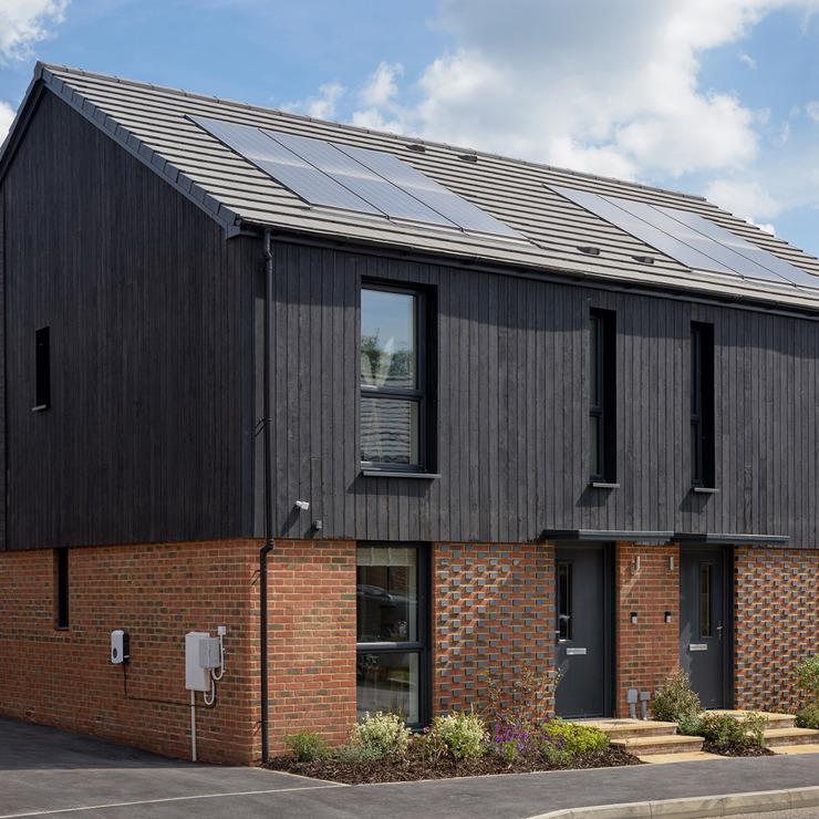 A carbon neutral house built by StModwen homes