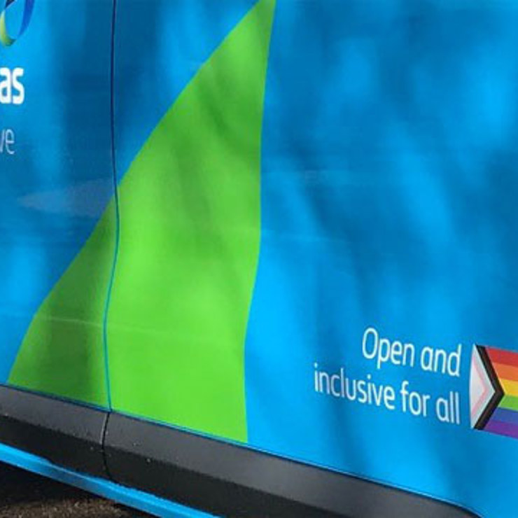 British Gas Van Liver Wide Aspect