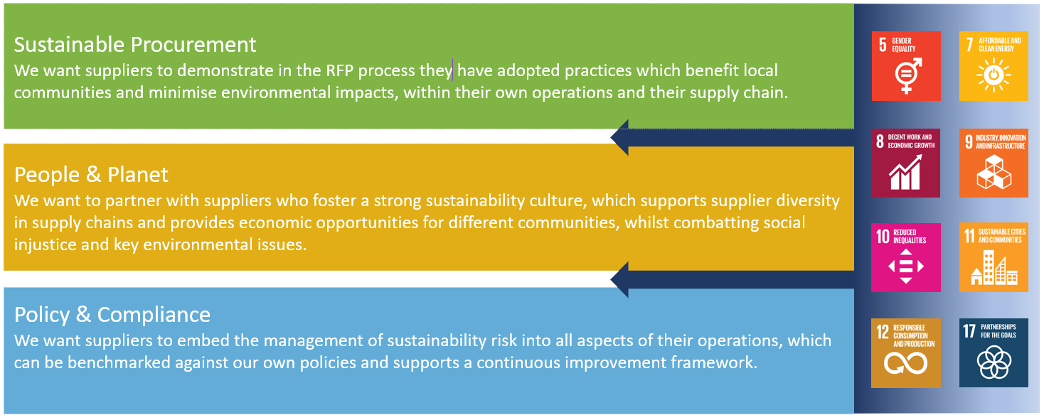 Supplier strategy diagram